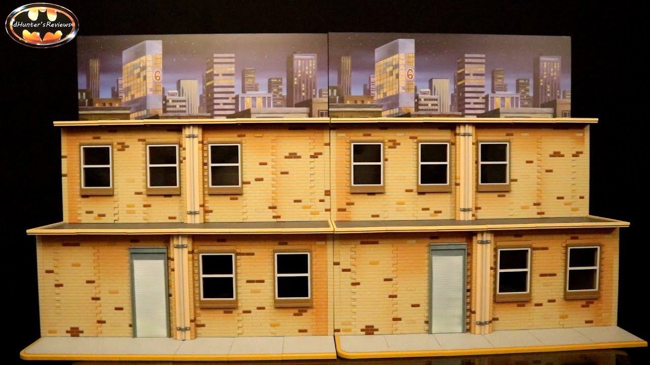 NECA Cartoon Street Scene Diorama TMNT 