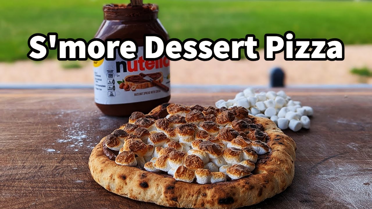Десерт Easy Smore Pizza на Gozney Roccbox