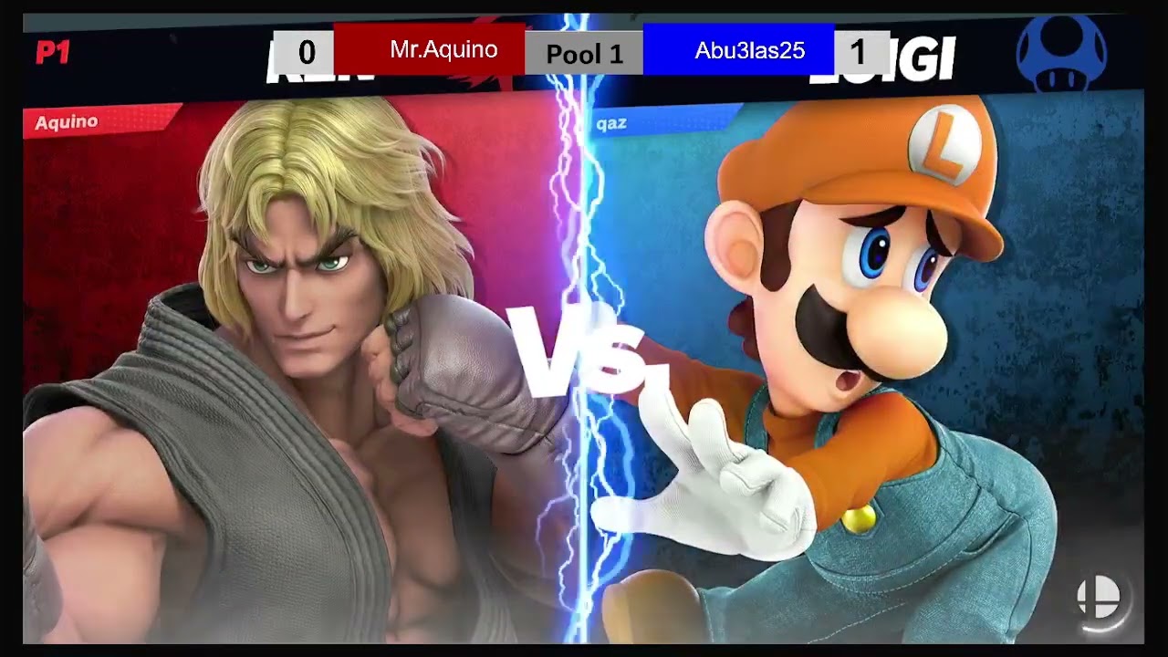 TCN.train 3 - Pool 1 - Mr. Aquino (Ryu/Ken) vs abu3las25 (Luigi)