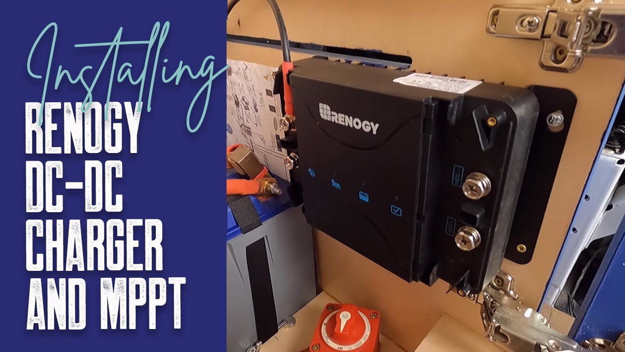 Installing Renogy DC to DC charger with MPPT in Sprinter Van   |  Van Build Series Ep. 42
