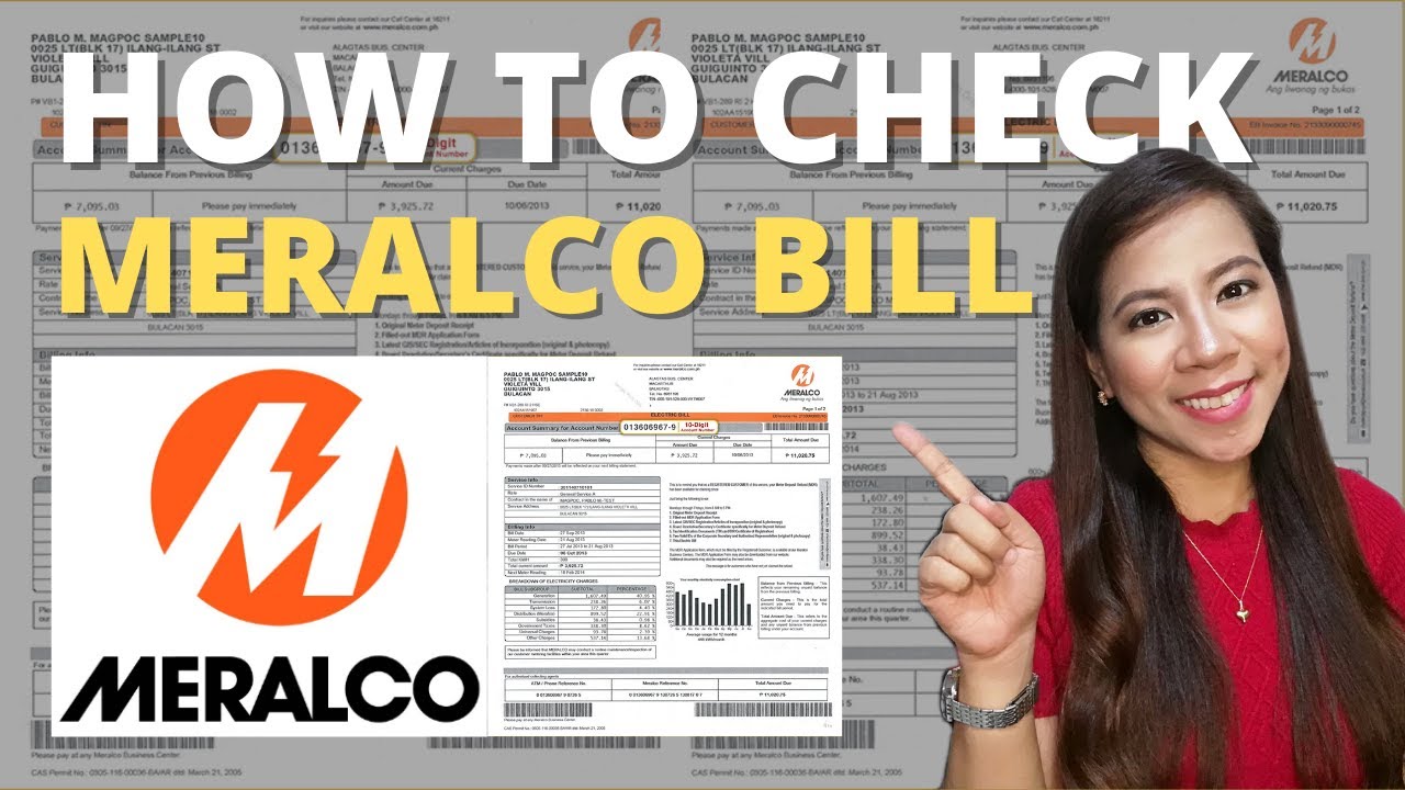 HOW TO CHECK YOUR MERALCO BILL I ONLINE REGISTRATION