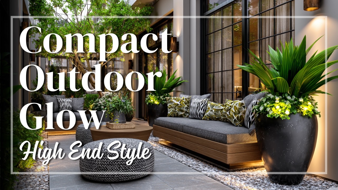 Outdoor Small Space Decor Secrets Designers Swear By ✨ Create a Sophisticated Oasis on a Budget
