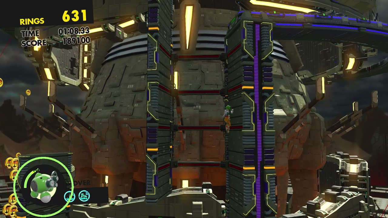 Sonic Forces - Imperial Tower - Hover Wispon - 01:21.33 [Wispon WR]