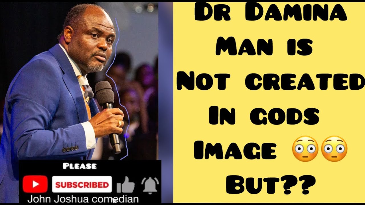 Dr Abel Damina Man Is Not CREATED IN GOD’S IMAGE 😳 but? Please watch till The End #viralvideo #image