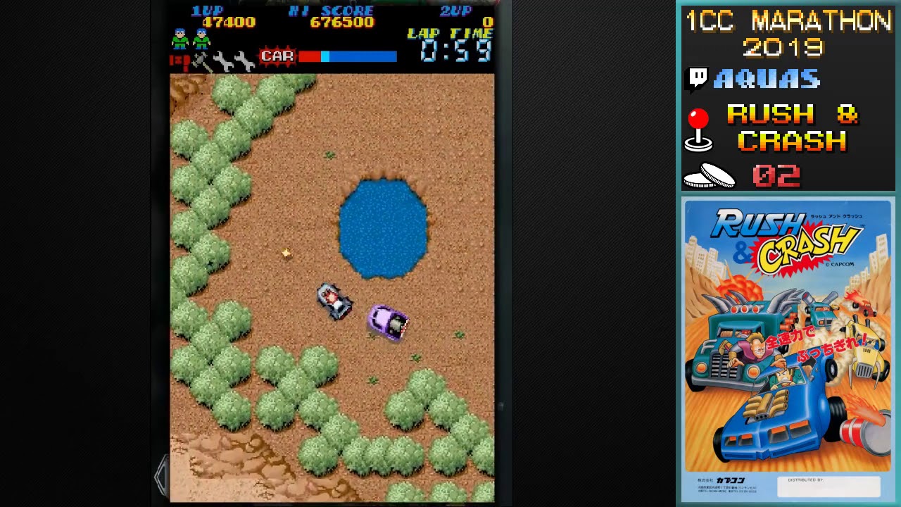 Arcade 1CC Marathon 2019 - Rush & Crash by Aquas