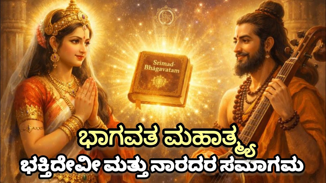 ಭಾಗವತ ಮಹಾತ್ಮ್ಯ ಅಧ್ಯಾಯ ೧ | ಭಕ್ತಿದೇವಿ ಮತ್ತು ನಾರದರ ಸಮಾಗಮ | Anu Pavankumar 