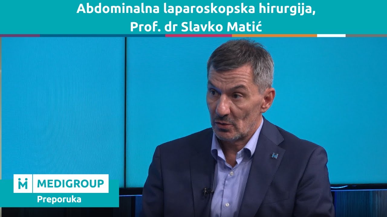 Simptomi upale slepog creva (apendiksa), Prof. dr Slavko Matić #MediGroupPreporuka