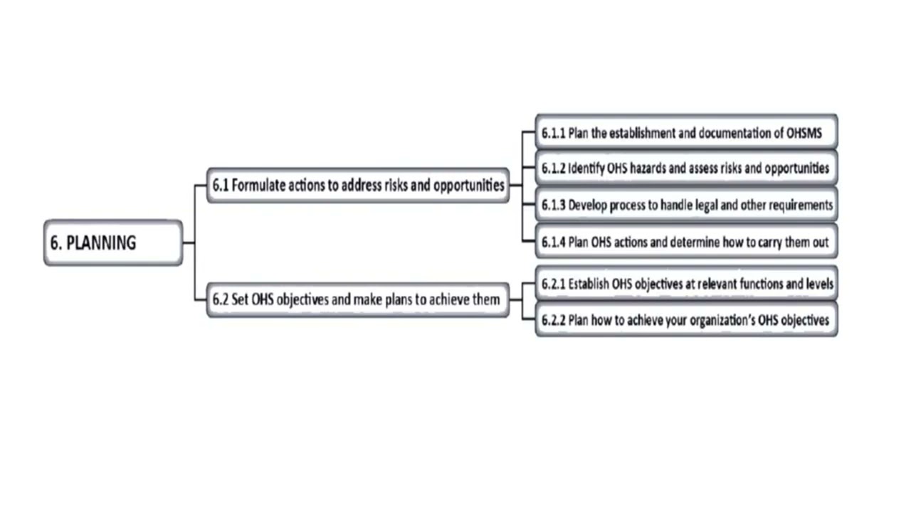 ISO 45001 Clause 6