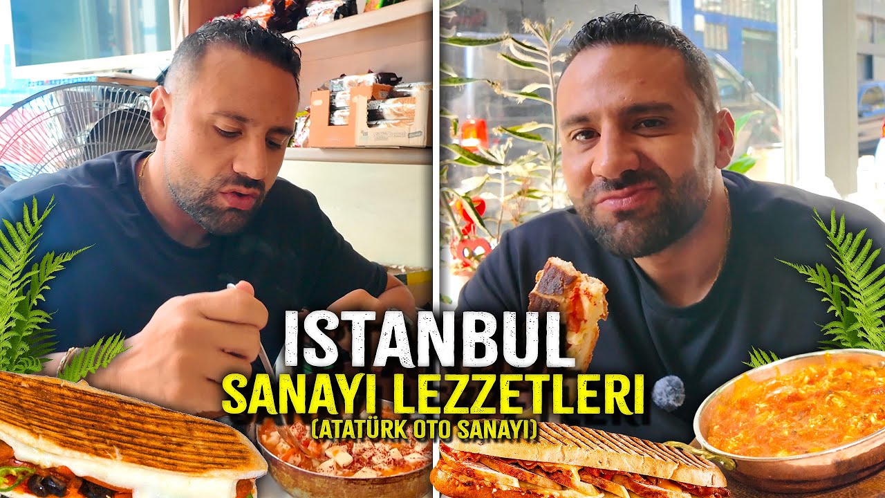 İSTANBUL SANAYİ LEZZETLERİ! ATATÜRK OTO SANAYİ | TUNÇ METE