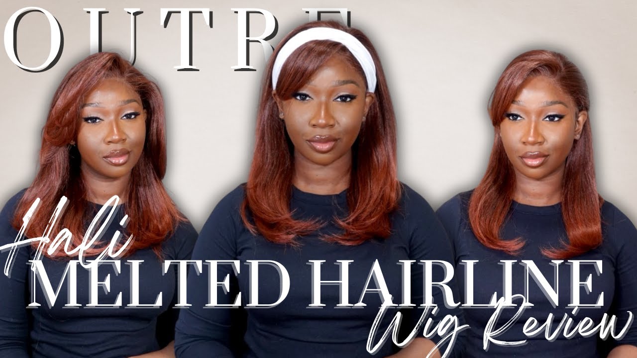 *NEW* Outre Melted Hairline Wig Install + Review | Hali | Tan Dotson