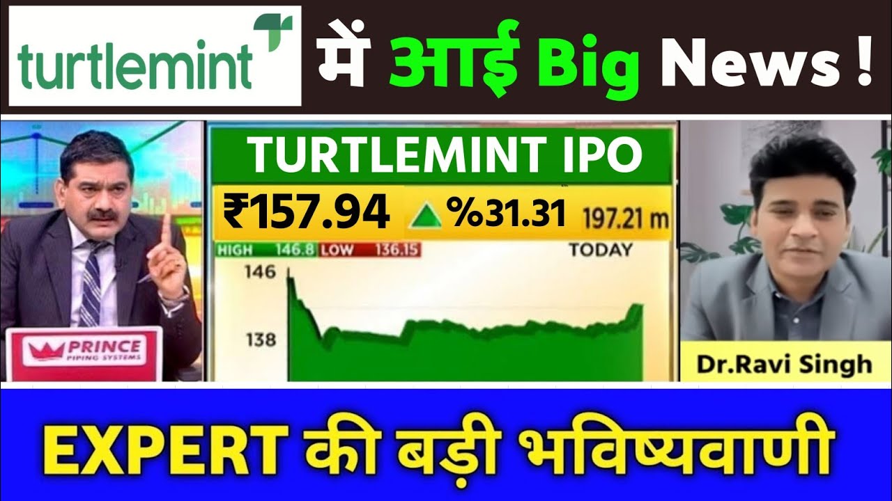 Turtlemint IPO: Should You Hold or Sell? Turtlemint Allotment, Turtlemint IPO Share News, Latest ...