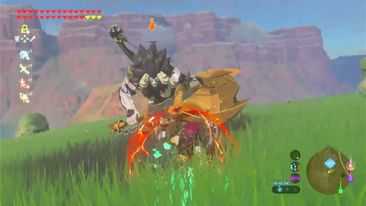 Zelda BOTW Lynel Kill