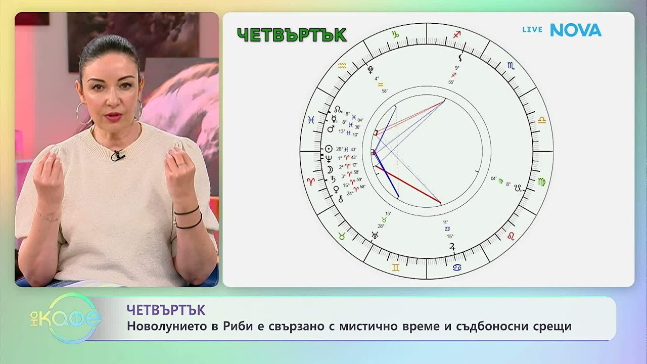 Астрологична прогноза за седмицата | На кафе | 16 мар. 2026