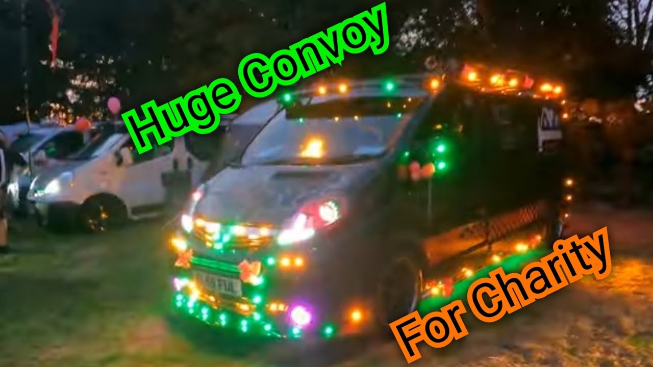 Vans Light Up The Night In Special Convoy For Louisiana-Brooke