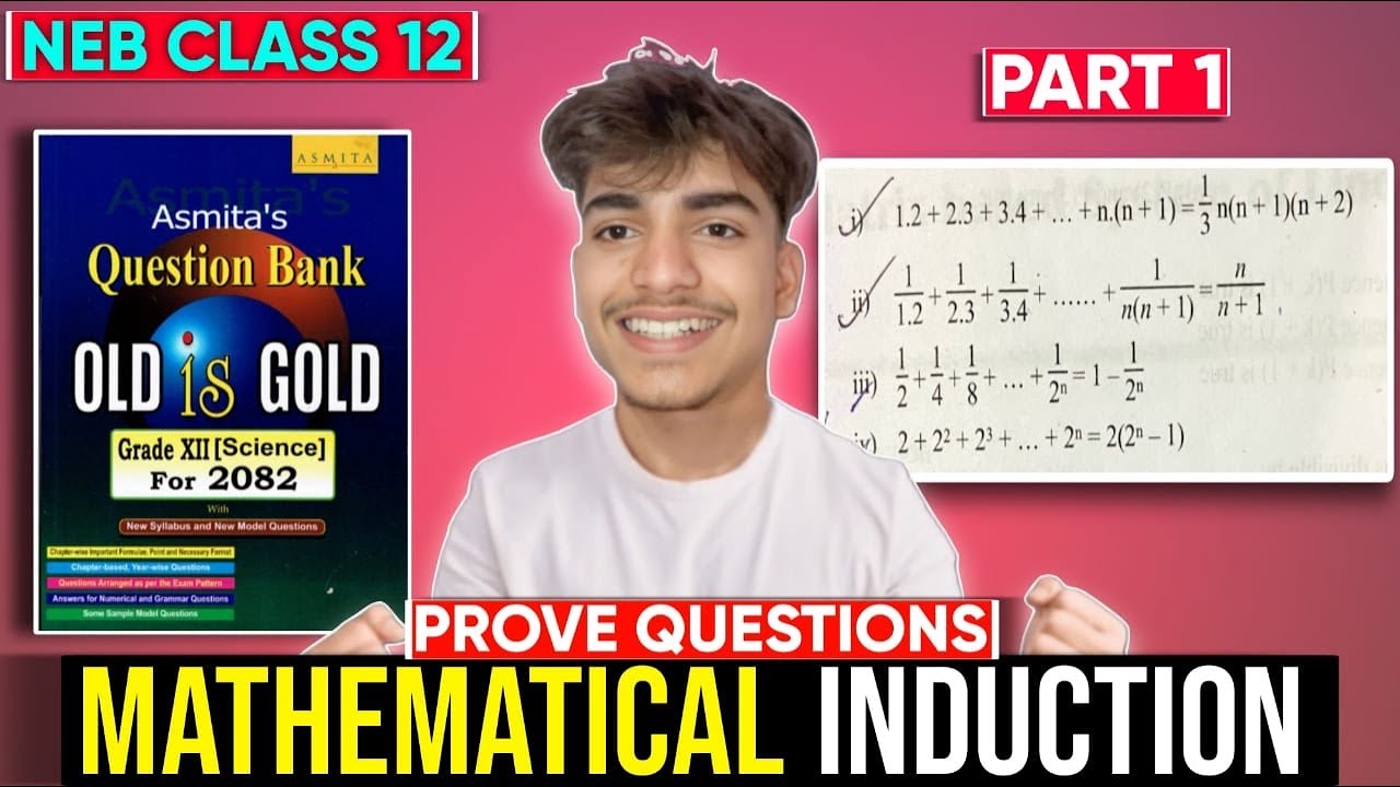 🔥 Mathematical Induction Mastery | 3-Mark Proofs for NEB 2082 | Class 12 Math | GoalX