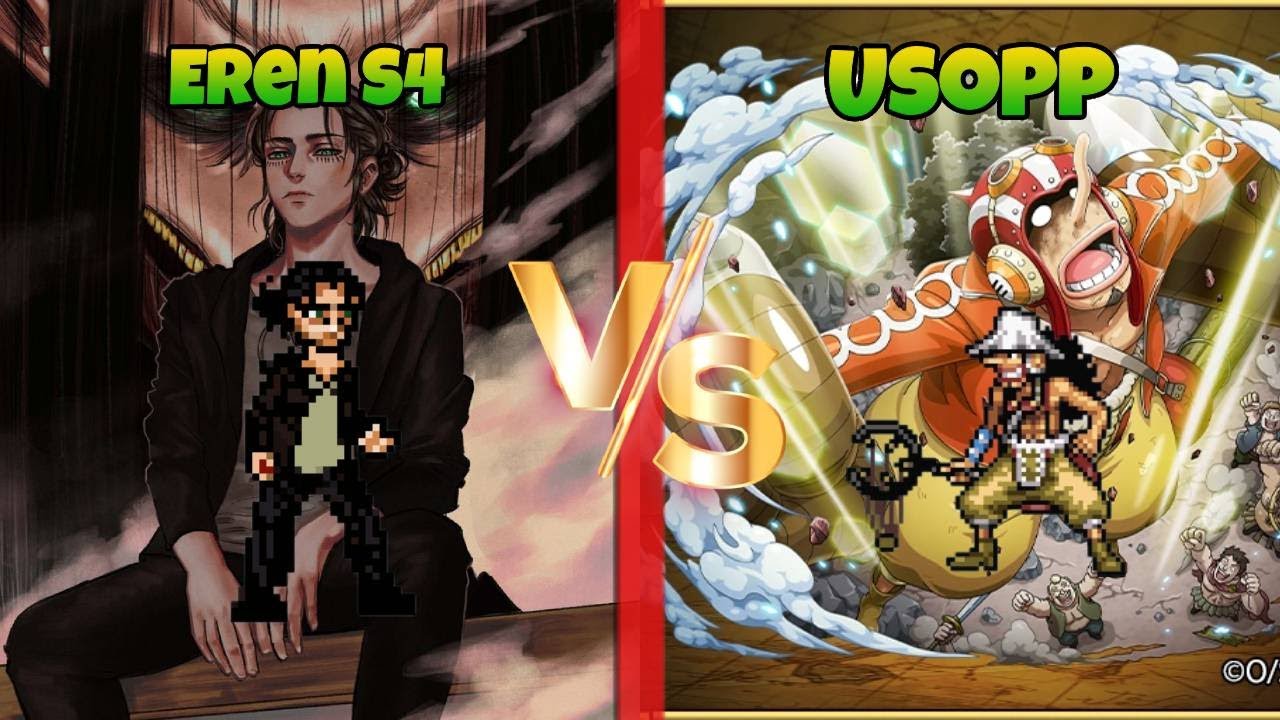 Jump Force MUGEN Eren S4 vs Usopp