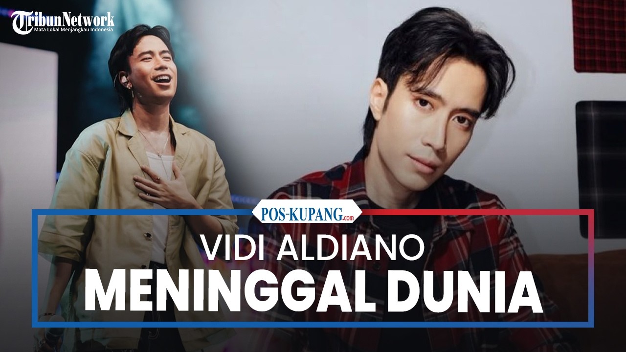 Penyanyi Vidi Aldiano Meninggal Dunia