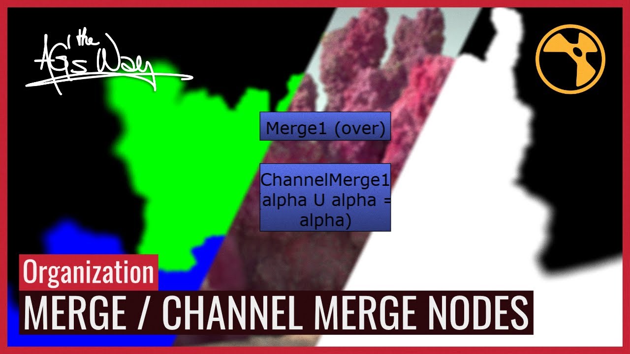The AG's Way Nuke Compositing Course | Class 05 - Merge / Channel Merge Nodes