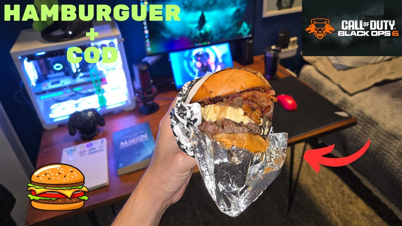 SEXTA-FEIRA DE HAMBURGUER + BLACK OPS 6