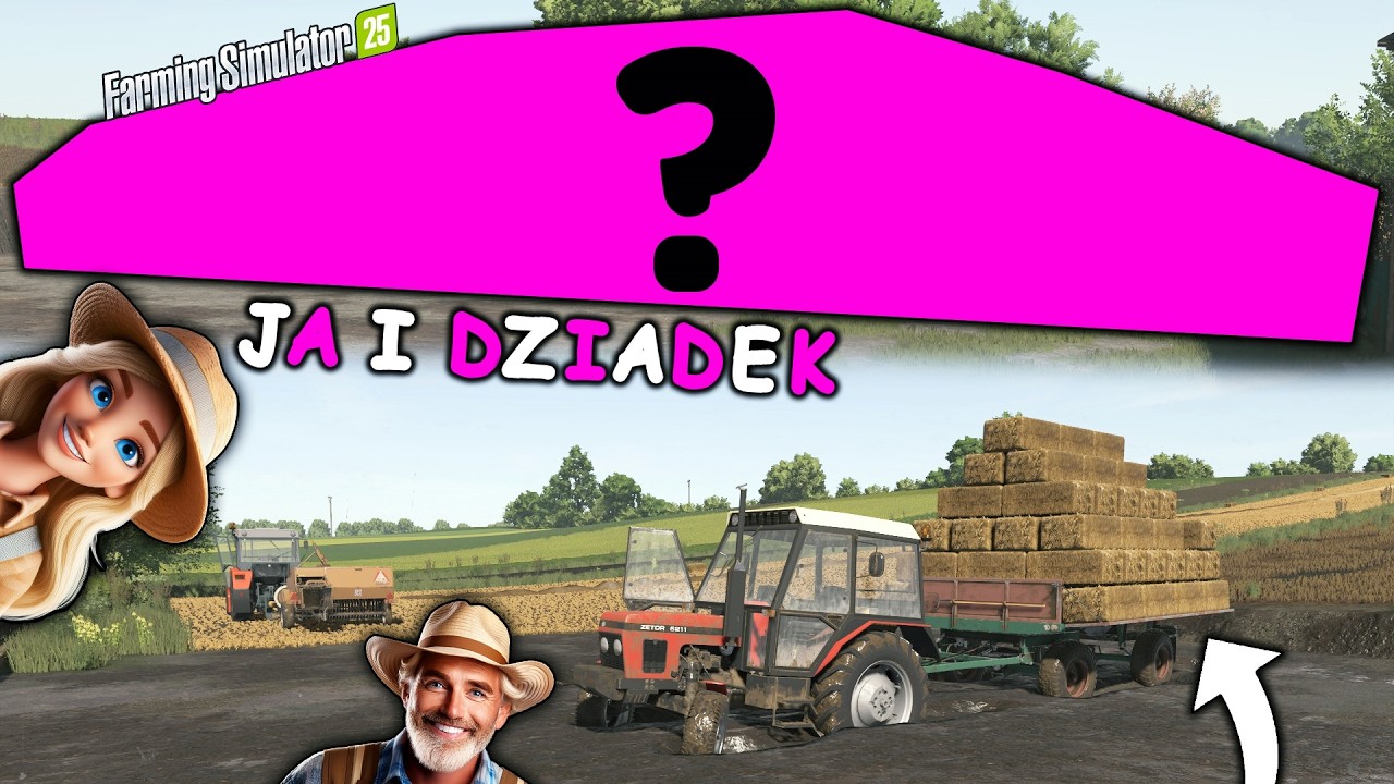 DZIADEK Z KOLEGAMI ZBUDOWALI NOWY BUDYNEK😱 ZETUUUUR UTKNĄŁ W BŁOCIE😂【 JA I DZIADEK 】➅➀