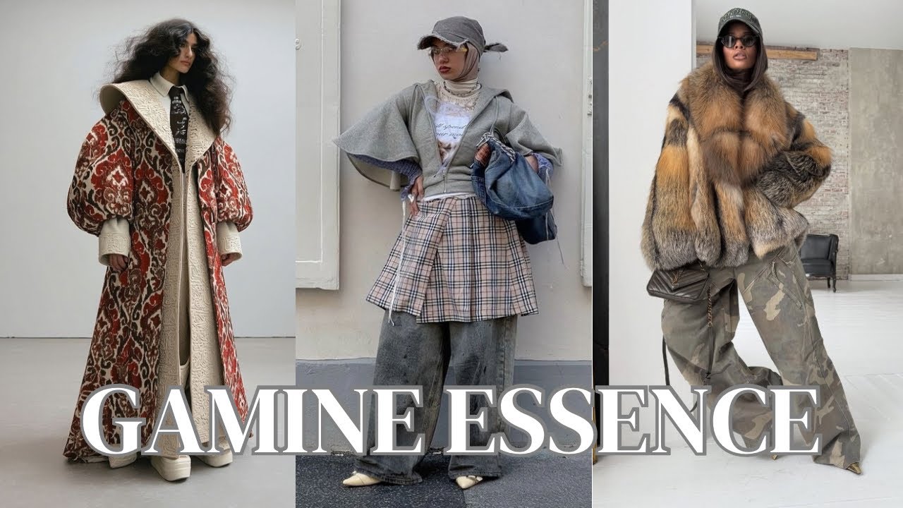 WINTER FASHION TRENDS FOR THE GAMINE ESSENCE.
