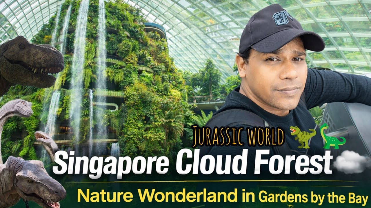 👉 Singapore Cloud Forest 🌫️ | Nature Wonderland in Gardens by the Bay @thiru_360