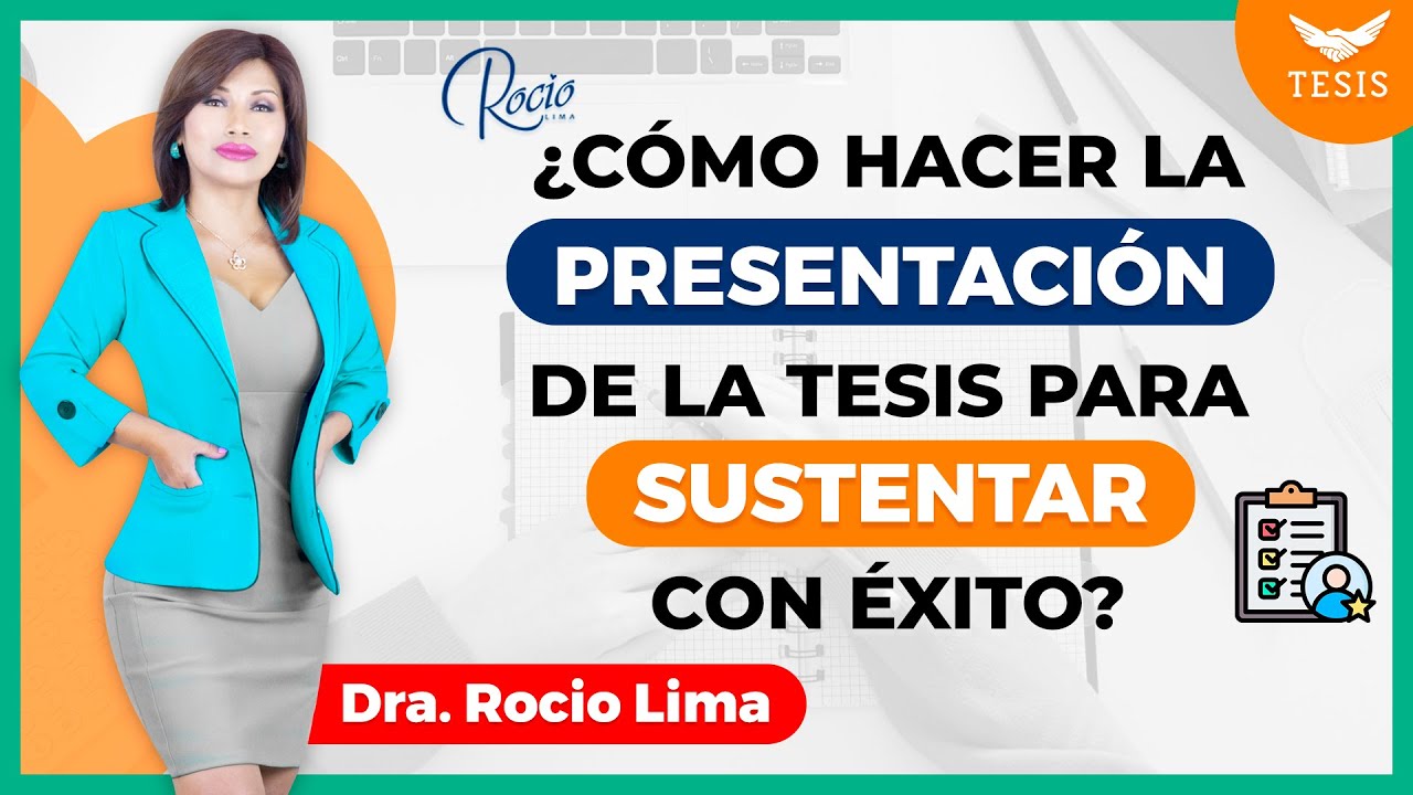 La VERDAD sobre defender una tesis con CONFIANZA total | Rocio Lima 😇❤️🔥