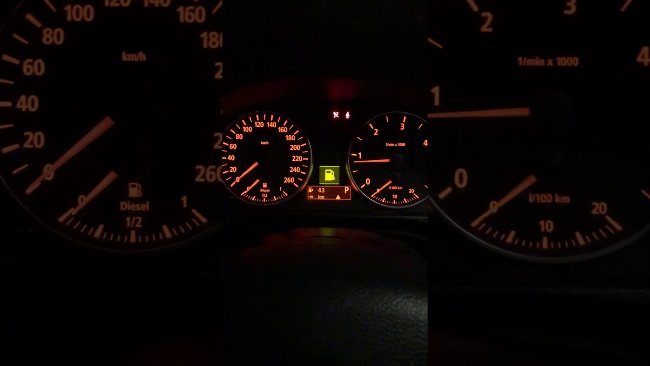 BMW E90 3 SERİSİ HARARET SICAKLIĞI GÖSTERGESİ-WATER TEMP-HIDDEN MENU