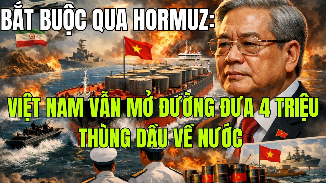 Bắt Buộc Qua Hormuz: Việt Nam Vẫn Mở Đường Đưa 4 Triệu Thùng Dầu Về Nước