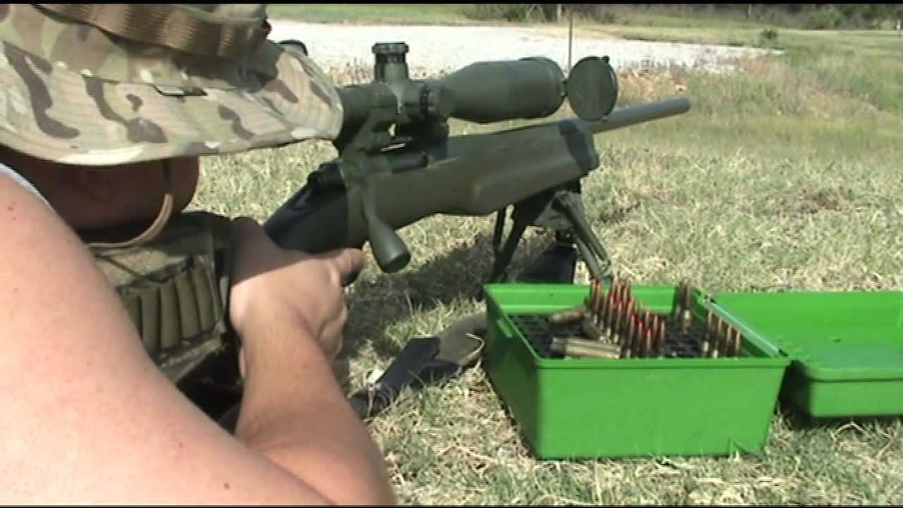 Remington 700 VLS .243 at 640 yards and 500 yards