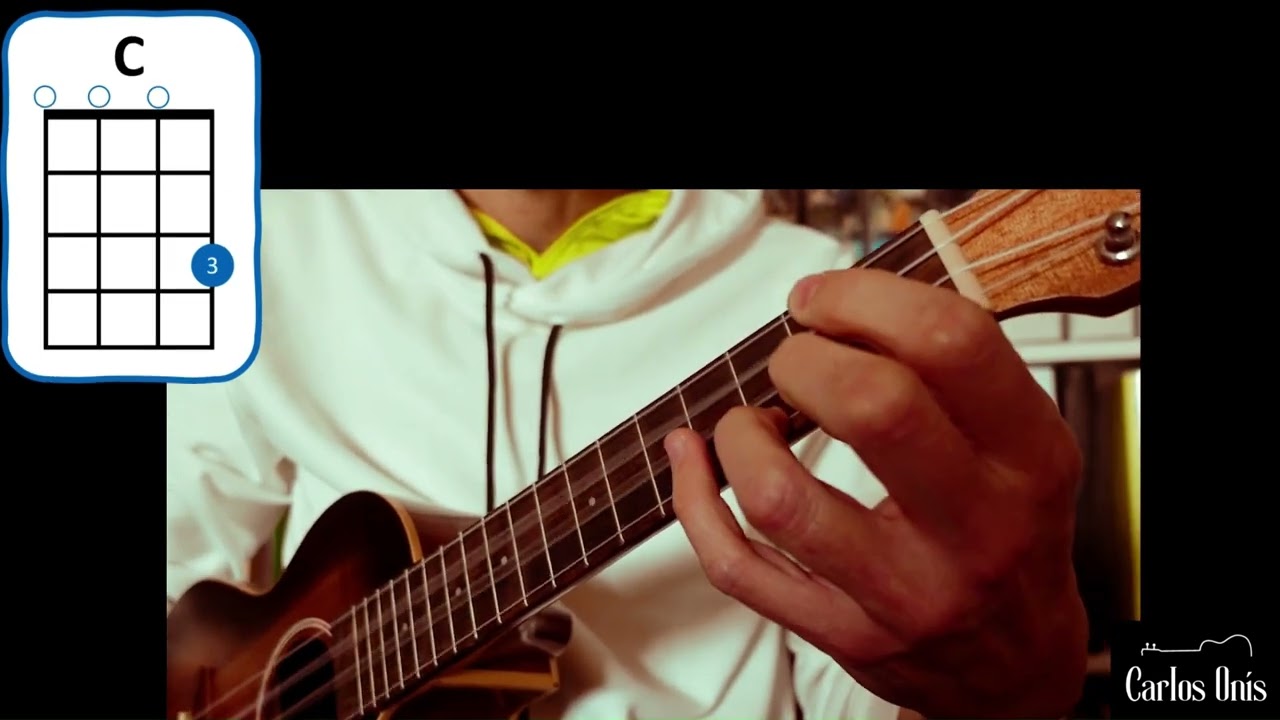 Jingle Bells - Ukelele (fácil con tablatura y diagramas)
