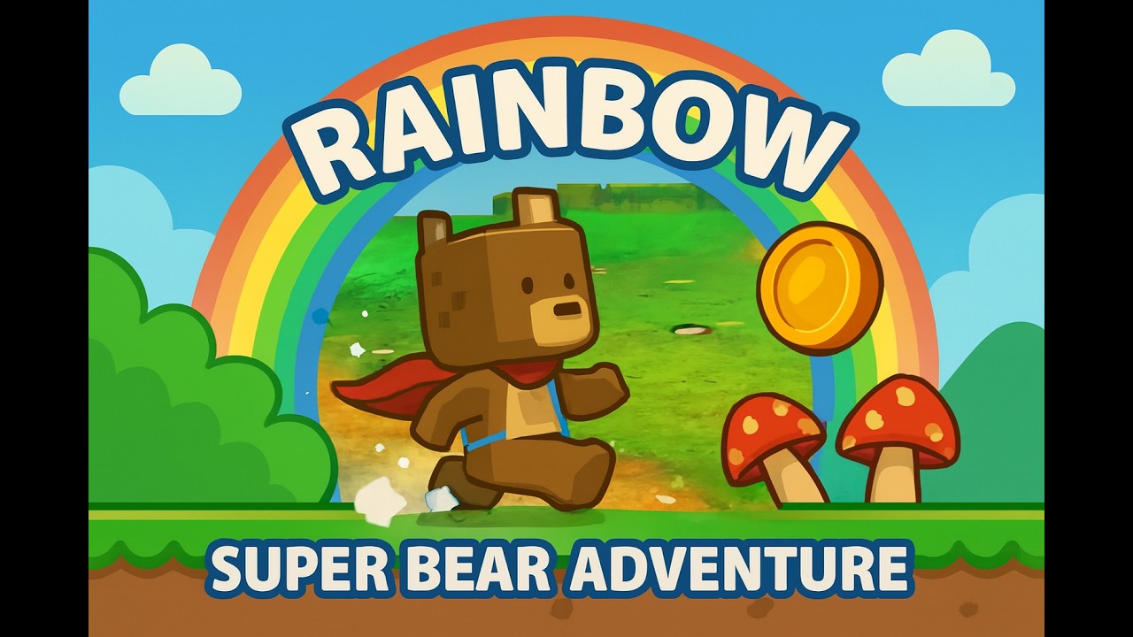 Super Bear Adventure Playing for the first time #1