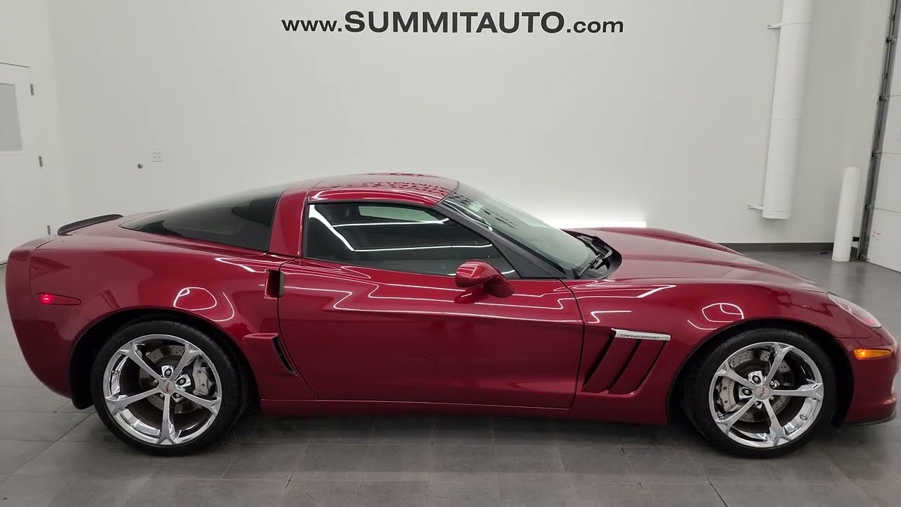 2011 CHEVROLET GRAND SPORT 3LT CRYSTAL RED TINTCOAT 4K WALKAROUND 13709Z SOLD!