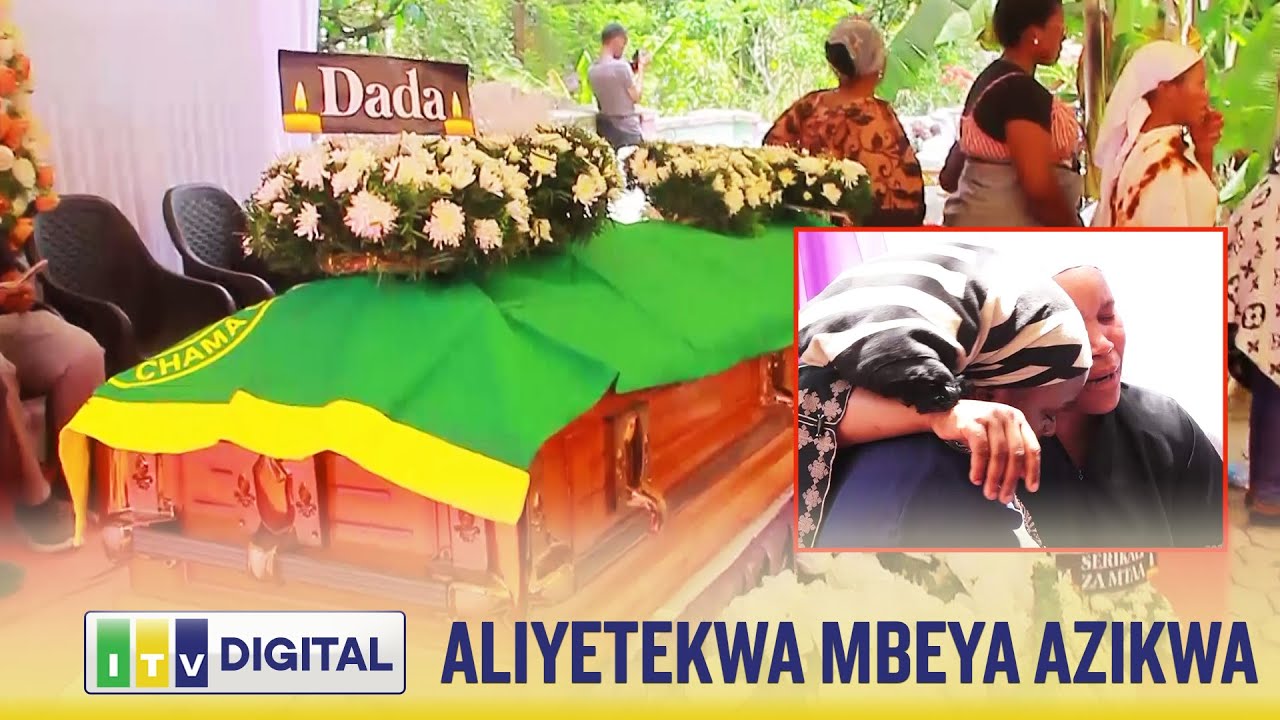 MWANACHUO ALIYETEKWA NA KUCHOMWA MOTO MBEYA AZIKWA