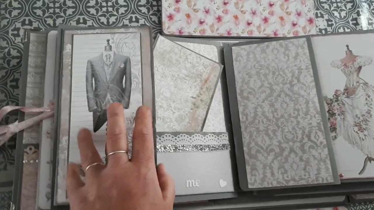 presentation album mariage 