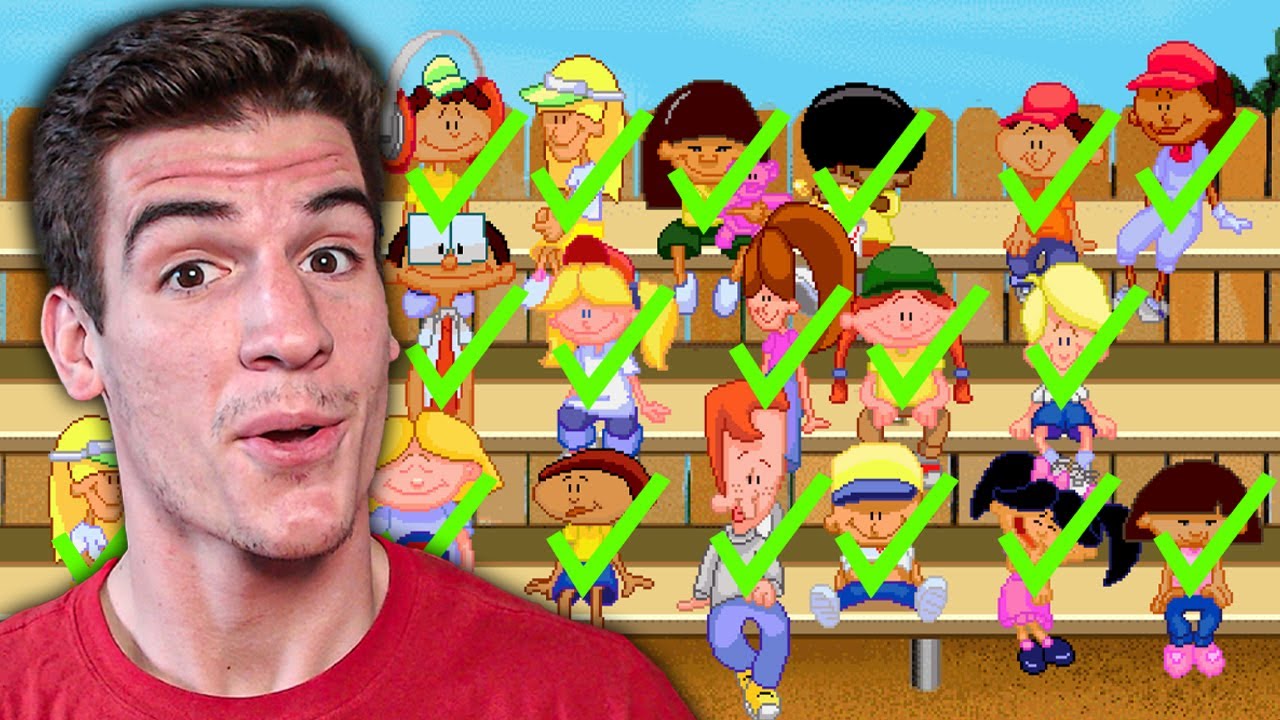 I Hit a Home Run With Every Kid in Backyard Baseball!