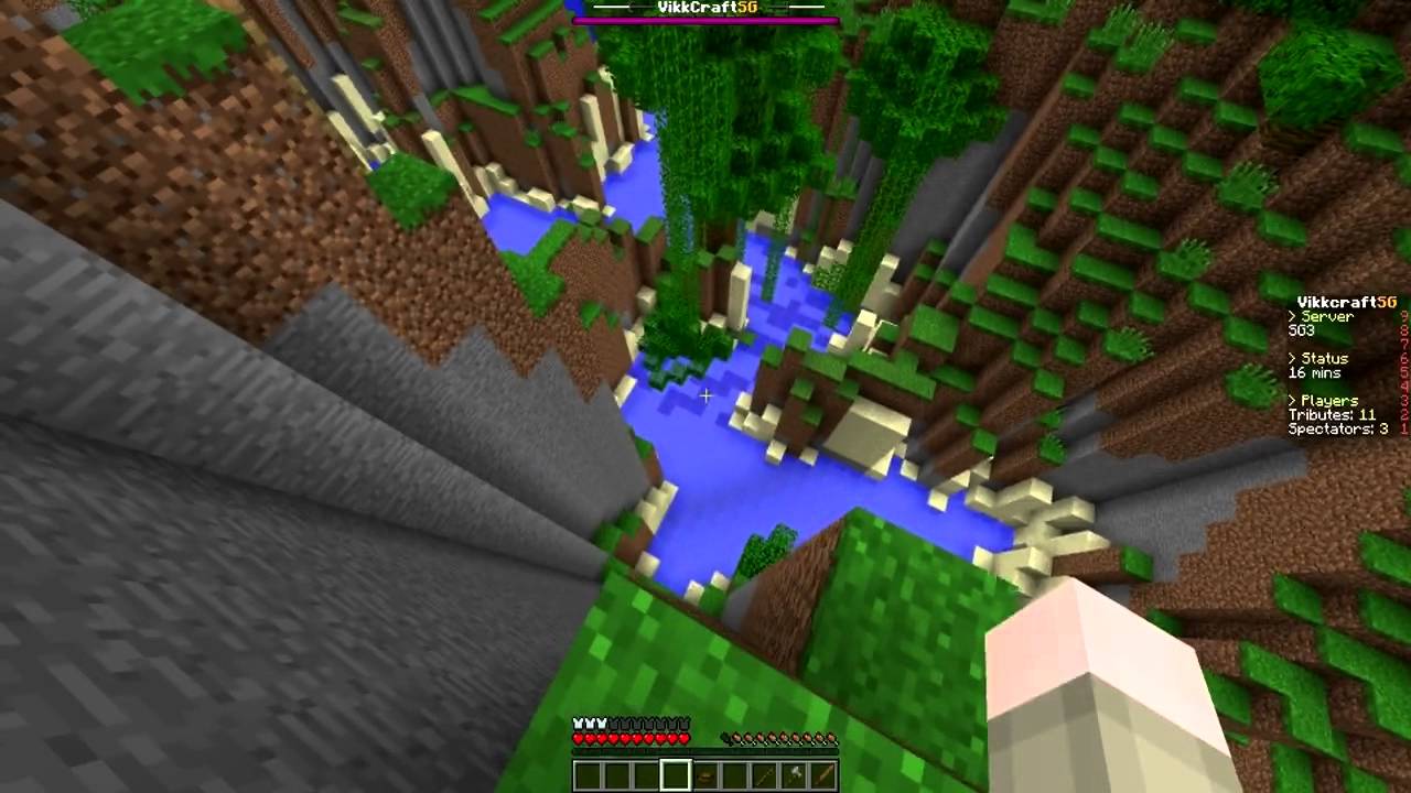 FUNNY! Minecraft: Hunger Games w/Mitch! Game 423 - THE CRAFT BATTLE FAMILY!