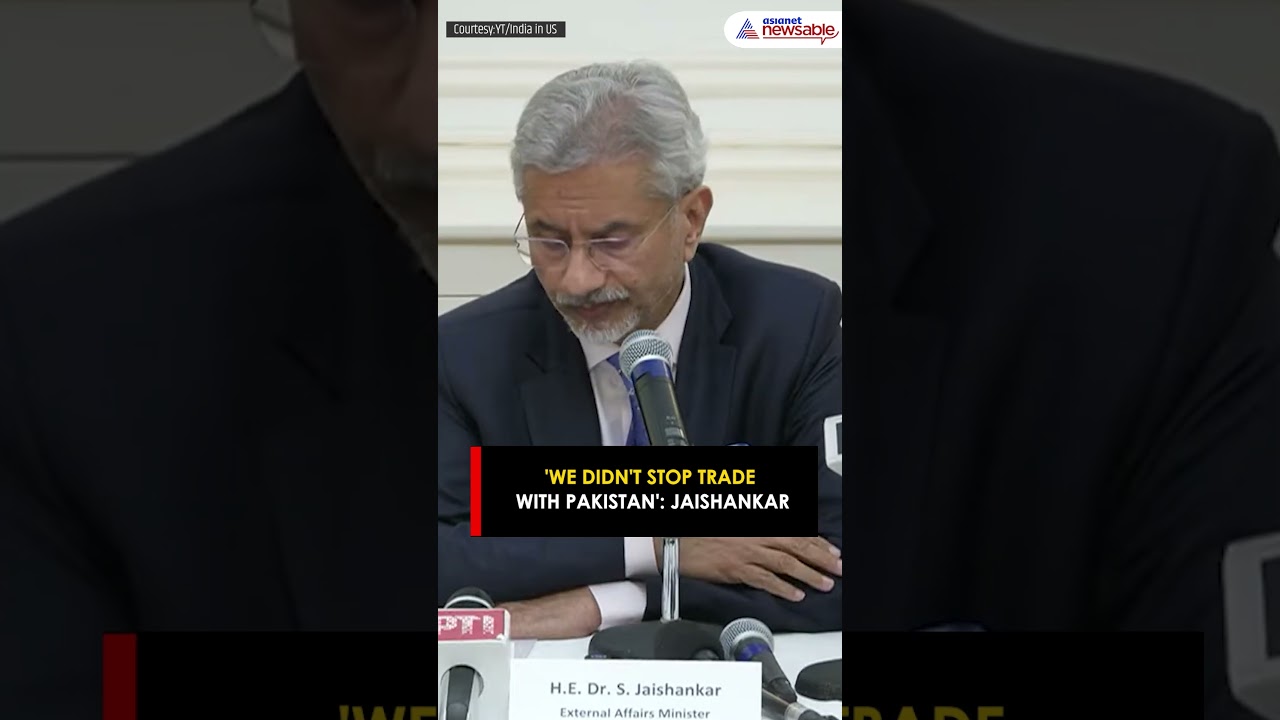 'We Didn't Stop Trade...': Jaishankar on India-Pakistan Trade Standoff