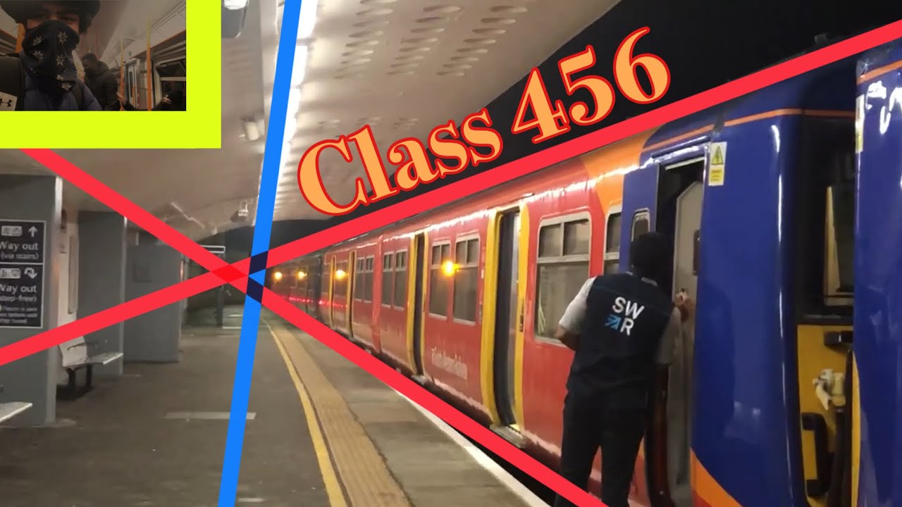The last class 456 of South Western Railway