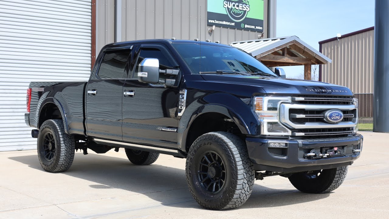 2021 Ford F-350 Platinum 6.7L Powerstroke Diesel TREMOR**Kelderman Raptor Shocks**Winch**Airlift