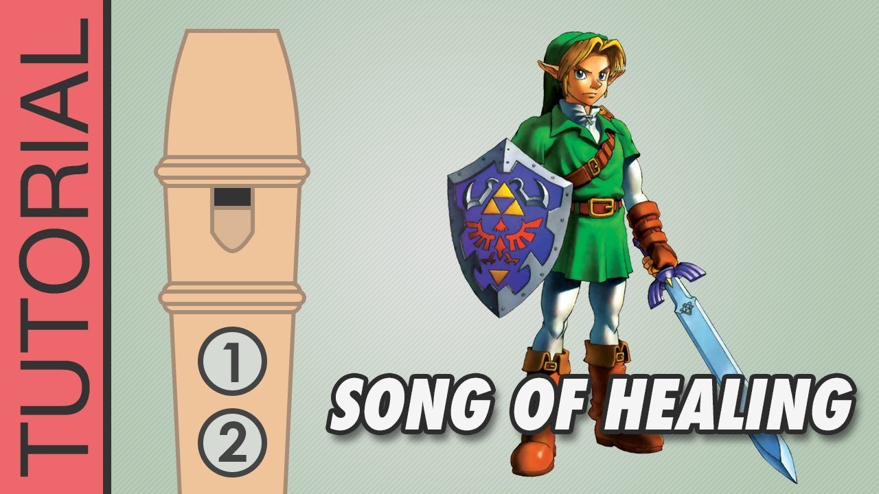Zelda - Song of Healing - Recorder Notes Tutorial