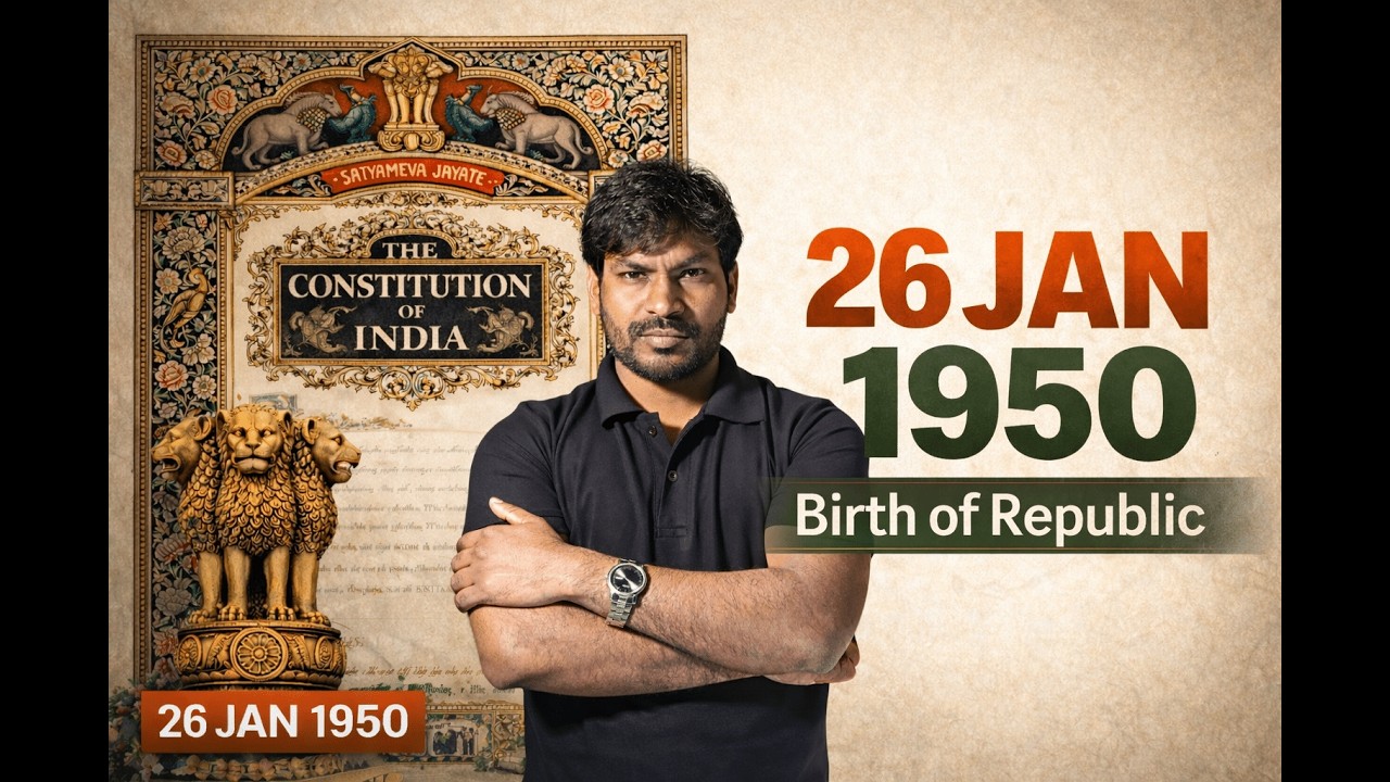 26 January 1950 &mdash; When India Became a Republic | The Untold Story of the Constitution
