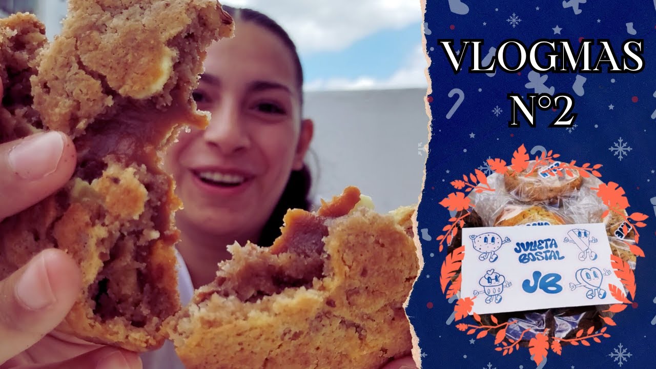 PROBANDO COOKIES de Julieta Bostal | Las MEJORES cookies Bahienses | VLOGMAS 2 🎄