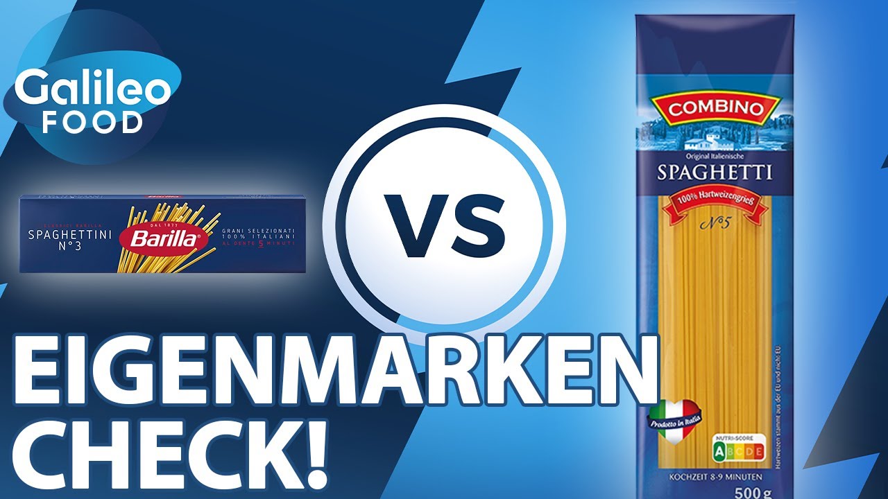 Geheimnisse der No-Name-Produkte: Markenqualität zum Schnäppchenpreis? | Galileo Food