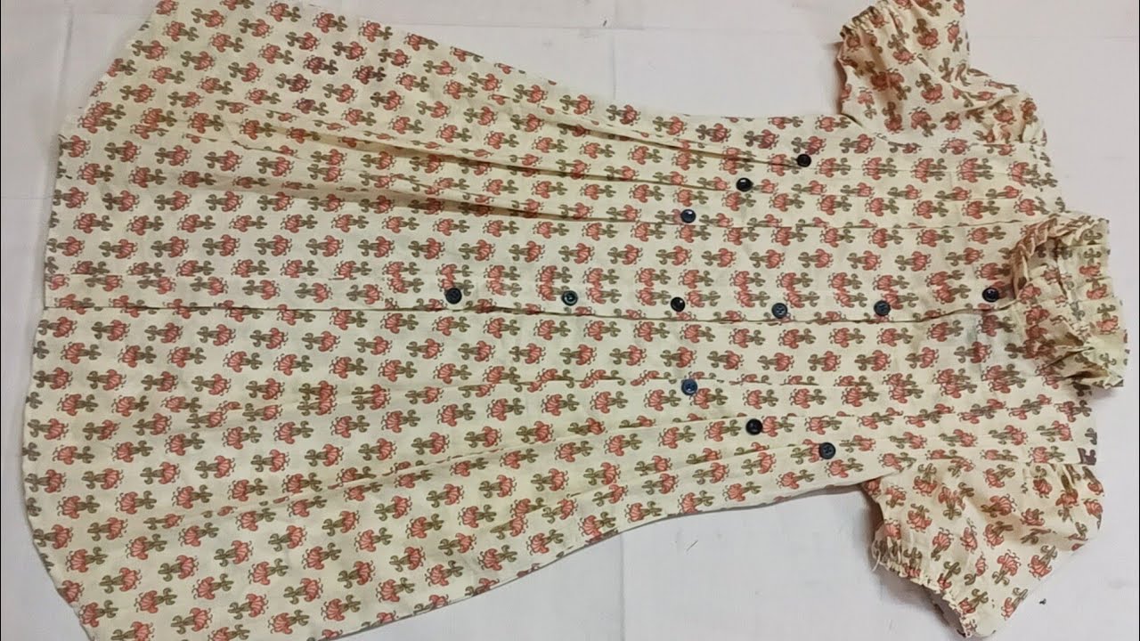 6 year Baby Frock Design Cutting Stitching | Baby Dress Design | Nobi Design 
