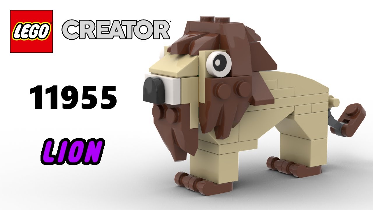 LEGO 11955 LION | One and Only instructions in web