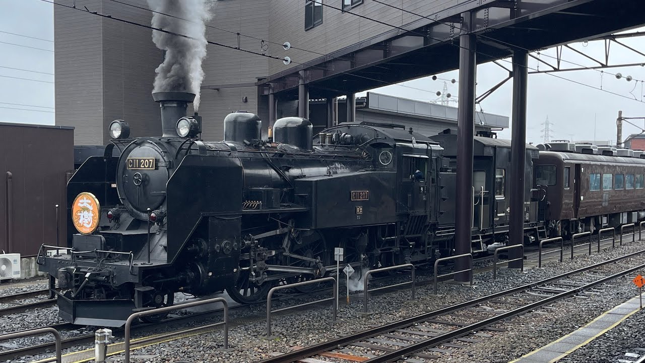 2024.05.16 東武鉄道 SL大樹 1号 (C11 207号) (下今市→鬼怒川温泉) 35^(12)