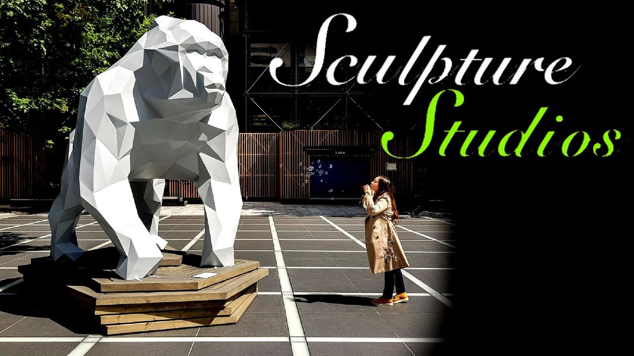 Гигантская горилла от Sculpture Studios