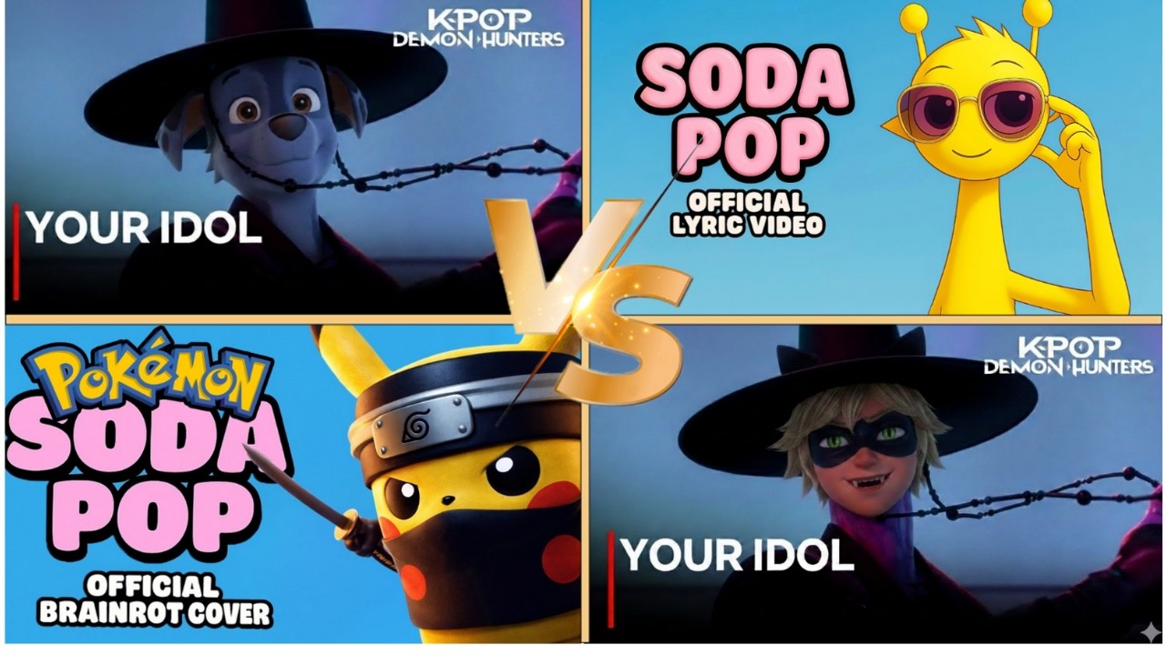 Paw patrol 🆚️ Sprunki 🆚️Brainrot Pokémon 🆚️Miraculous Soda Pop