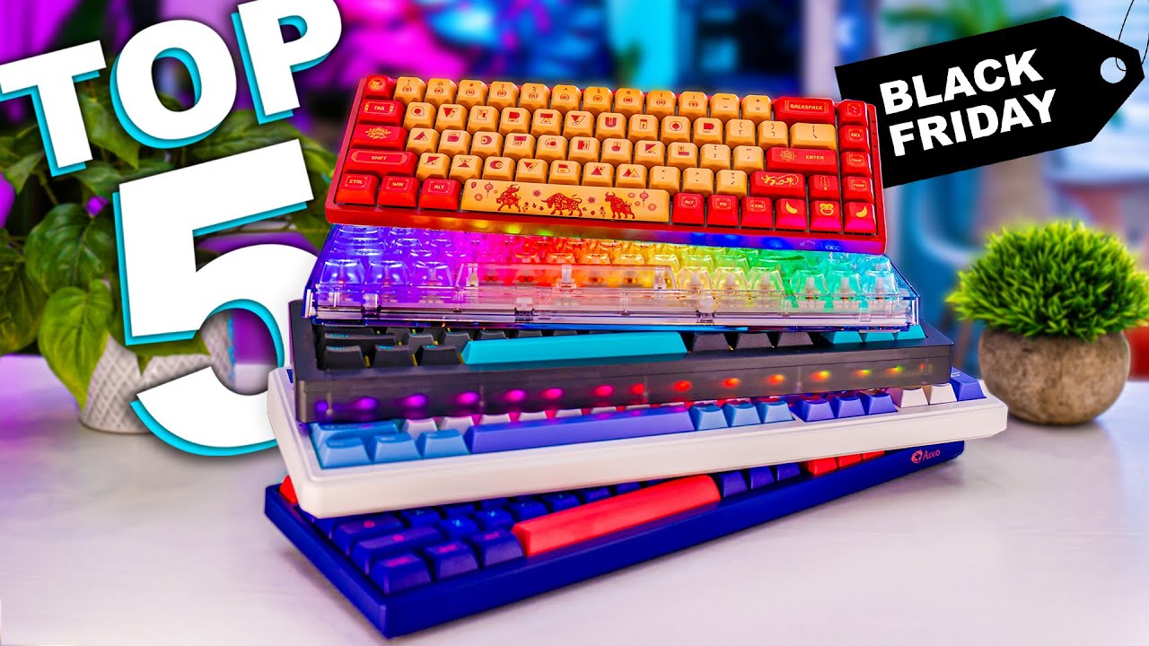 Top 5 Black Friday Mechanical Keyboard Deals 2024